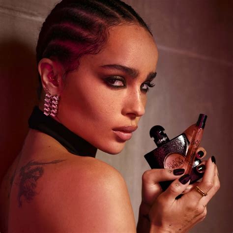 ysl werbung model black optimum|zoe kravitz ysl.